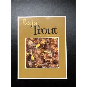 FLIES FOR TROUT By Dick Stewart & Farrow Allen Paperback 1993 Fishing Book